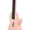 UKELELE DE CONCIERTO CASCHA ROSA DE FIBRA DE CARBONO