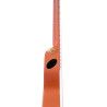 UKELELE DE CONCIERTO CASCHA NARANJA DE FIBRA DE CARBONO
