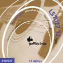 12-string set acoustic phosphor bronze wound, ligh