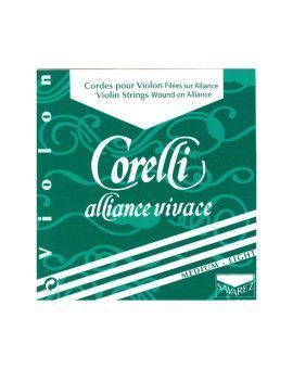 Cuerda violín Corelli Alliance Vivace 821ML 1ª Mi Bola Medium-Light 4/4