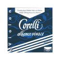 Cuerda violín Corelli Alliance Vivace 821M 1ª Mi Bola Medium 4/4