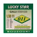 string set bouzouki, phosphor bronze, 011-011-014-