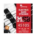 string set electric bass, steel medium, 045-065-08