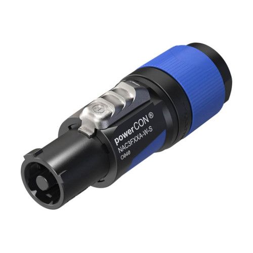 power supply connector, female, 20 ampere, 3-pole,