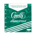 "Cuerda violín Corelli Alliance Vivace 803ML 3ª Re Medium-Light"