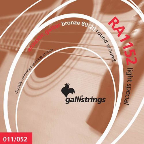 string set acoustic 80/20 bronze wound, light spec