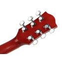 GUITARRA ACÚSTICA RICHWOOD ELECTRIFICADA DREADNOUHT ROJO SUNBURST