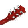GUITARRA ACÚSTICA RICHWOOD ELECTRIFICADA DREADNOUHT ROJO SUNBURST