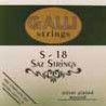 string set saz, silverplated extra light 007-009-0