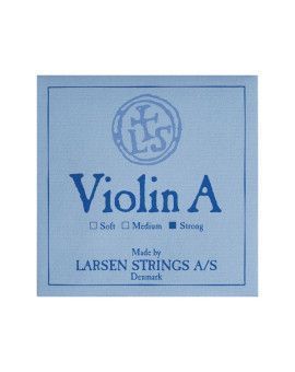 Cuerda violín Larsen 2ª La aluminio sobre azul Strong 4/4