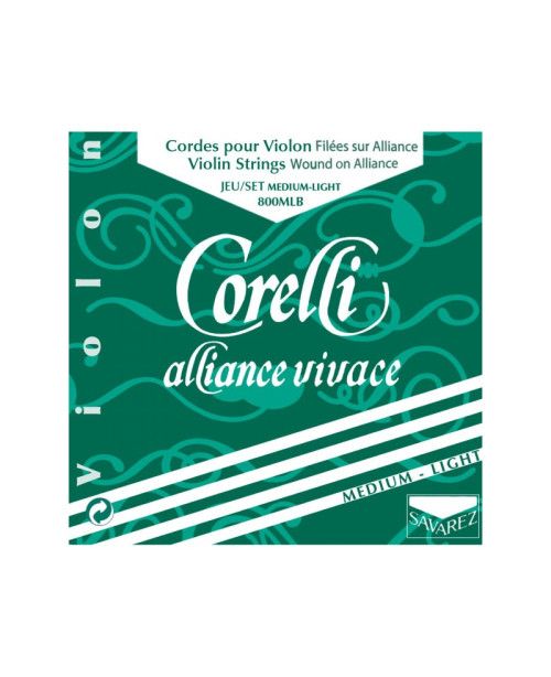 "Set de cuerdas violín Corelli Alliance Vivace 800MLB"