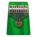 KALIMBA SELA DE CAOBA 10" VERDE