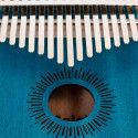 kalimba 'Mahogany 17' blue