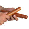 2-tone claves 20mm, rosewood