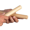 2-tone claves 20mm, beech