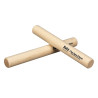 2-tone claves 25mm, beech