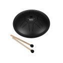 tongue drum 6, 8 tongues, C major, black"