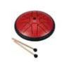 tongue drum 6, 8 tongues, F minor, red"