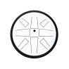 tongue drum 10, 8 tongues, C major, white"