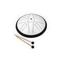 tongue drum 10, 8 tongues, C major, white"