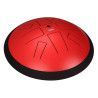tongue drum 10, 8 tongues, C Pygmy, red"