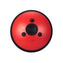 tongue drum 10, 8 tongues, C Pygmy, red"