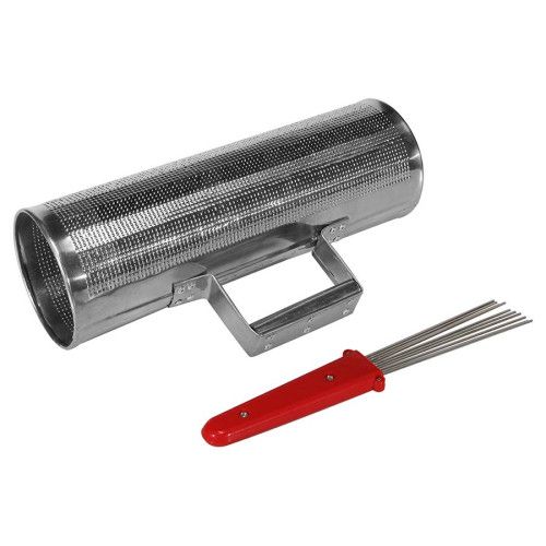 GÜIRO DE ACERO HAYMAN CON CEPILLO 4" x 12