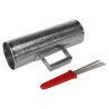 GÜIRO DE ACERO HAYMAN CON CEPILLO 4" x 12