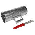 GÜIRO DE ACERO HAYMAN CON CEPILLO 5" x 12