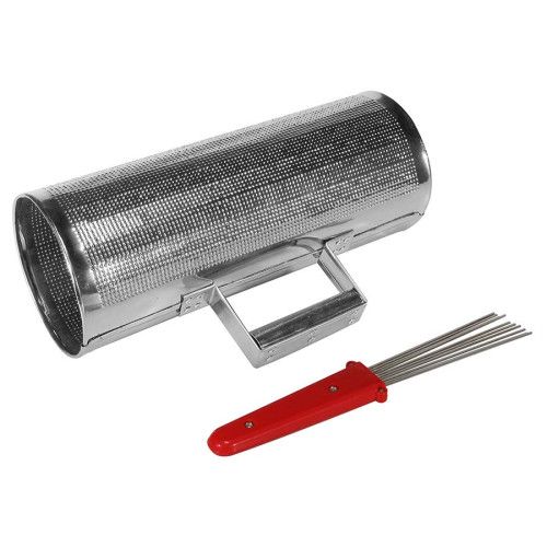 GÜIRO DE ACERO HAYMAN CON CEPILLO 5" x 12