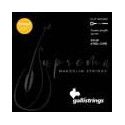 string set mandolin, chrome steel flatwound, light