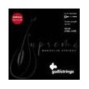 string set mandolin, chrome steel flatwound, mediu
