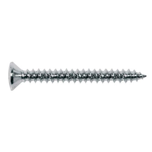 TORNILLOS BOSTON MÁSTIL 4x45mm CROMO 12 uds