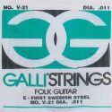 CUERDA GALLI PARA GUITARRA ACÚSTICA FOLK E-1