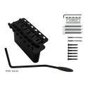 tremolo, pitch 10,8mm, with screws, zinc block, bl