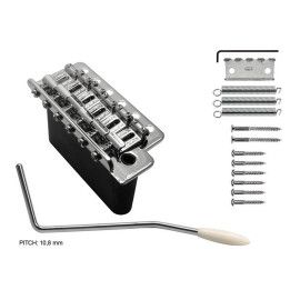 tremolo, pitch 10,8mm, with screws, zinc block, ch