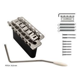 tremolo, pitch 10,8mm, with screws, zinc block, ni