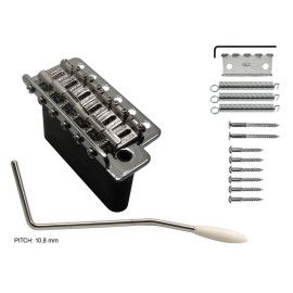 tremolo, pitch 10,8mm, with screws, zinc block, ch