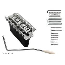 TRÉMOLO WILKINSON PASO 10,8mm BLOQUE DE ZINC NÍQUEL CON TORNILLOS