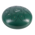TONGUE DRUM DE 10 VERDE 11 NOTAS