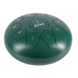 TONGUE DRUM DE 10 VERDE 11 NOTAS