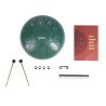 TONGUE DRUM DE 10 VERDE 11 NOTAS