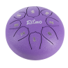 MINI TONGUE DRUM DE 6 LOTUS DISPLAY MORADO 8 NOTAS