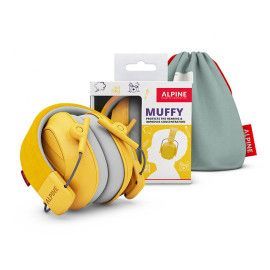 CASCO PROTECCIÓN OÍDOS PARA NIÑOS AMARILLO