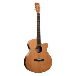 GUITARRA ACÚSTICA TANGLEWOOD SUPER FOLK CUTAWAY