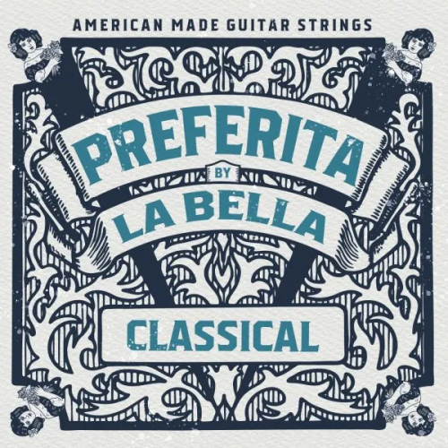 JUEGO DE CUERDAS LA BELLA PARA GUITARRA CLÁSICA PREFERITA® 1P