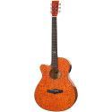 GUITARRA ACÚSTICA SUPER FOLK ZURDA SERIE AZURE