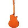 GUITARRA ACÚSTICA SUPER FOLK ZURDA SERIE AZURE