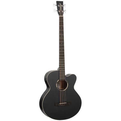 BAJO ACÚSTICO SUPER JUMBO CON CUTAWAY SERIE BLACK BIRD