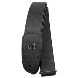 CORREA PARA GUITARRA Y PARA BAJO BASSO VEGANA LÍNEA ECOLITE NEGRA